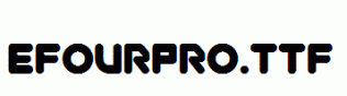efourpro.ttf