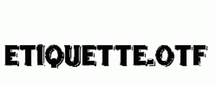 etiquette.otf