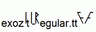 exoziti-Regular.ttf