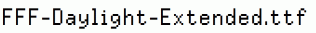 FFF-Daylight-Extended.ttf
