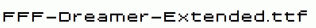 FFF-Dreamer-Extended.ttf