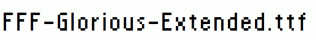 FFF-Glorious-Extended.ttf