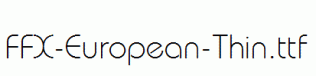 FFX-European-Thin.ttf