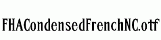 FHACondensedFrenchNC.otf
