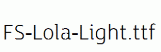 FS-Lola-Light.ttf