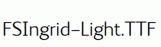 FSIngrid-Light.ttf