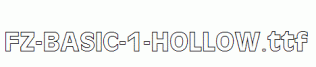 FZ-BASIC-1-HOLLOW.ttf