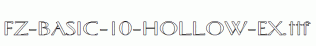 FZ-BASIC-10-HOLLOW-EX.ttf