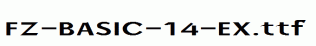 FZ-BASIC-14-EX.ttf