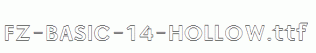 FZ-BASIC-14-HOLLOW.ttf