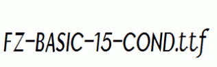FZ-BASIC-15-COND.ttf
