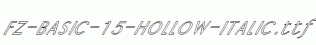FZ-BASIC-15-HOLLOW-ITALIC.ttf