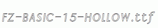 FZ-BASIC-15-HOLLOW.ttf
