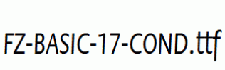 FZ-BASIC-17-COND.ttf