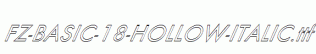 FZ-BASIC-18-HOLLOW-ITALIC.ttf