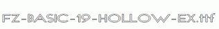 FZ-BASIC-19-HOLLOW-EX.ttf