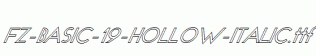 FZ-BASIC-19-HOLLOW-ITALIC.ttf