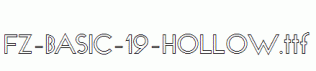 FZ-BASIC-19-HOLLOW.ttf