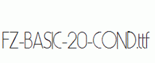 FZ-BASIC-20-COND.ttf