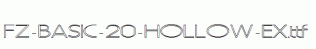 FZ-BASIC-20-HOLLOW-EX.ttf