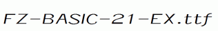 FZ-BASIC-21-EX.ttf