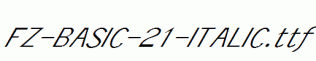 FZ-BASIC-21-ITALIC.ttf