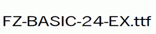 FZ-BASIC-24-EX.ttf