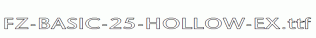 FZ-BASIC-25-HOLLOW-EX.ttf