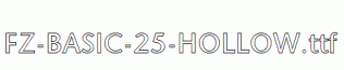 FZ-BASIC-25-HOLLOW.ttf