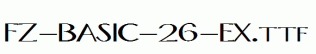 FZ-BASIC-26-EX.ttf