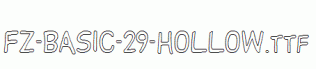 FZ-BASIC-29-HOLLOW.ttf