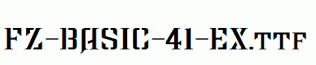 FZ-BASIC-41-EX.ttf