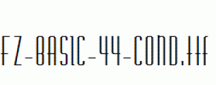 FZ-BASIC-44-COND.ttf