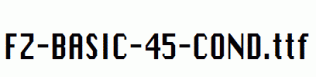 FZ-BASIC-45-COND.ttf