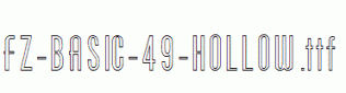 FZ-BASIC-49-HOLLOW.ttf