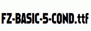 FZ-BASIC-5-COND.ttf