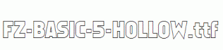 FZ-BASIC-5-HOLLOW.ttf