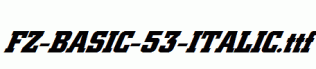 FZ-BASIC-53-ITALIC.ttf