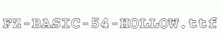 FZ-BASIC-54-HOLLOW.ttf