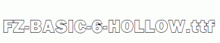 FZ-BASIC-6-HOLLOW.ttf