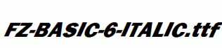 FZ-BASIC-6-ITALIC.ttf