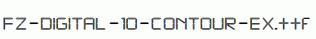 FZ-DIGITAL-10-CONTOUR-EX.ttf