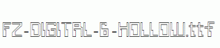 FZ-DIGITAL-6-HOLLOW.ttf