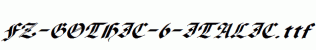 FZ-GOTHIC-6-ITALIC.ttf