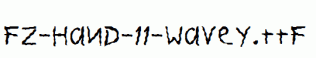 FZ-HAND-11-WAVEY.ttf