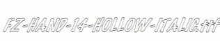 FZ-HAND-14-HOLLOW-ITALIC.ttf