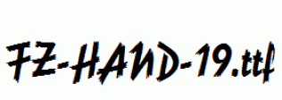 FZ-HAND-19.ttf