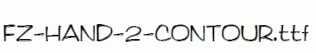 FZ-HAND-2-CONTOUR.ttf