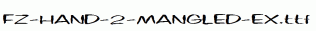 FZ-HAND-2-MANGLED-EX.ttf
