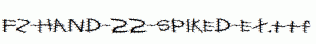FZ-HAND-22-SPIKED-EX.ttf